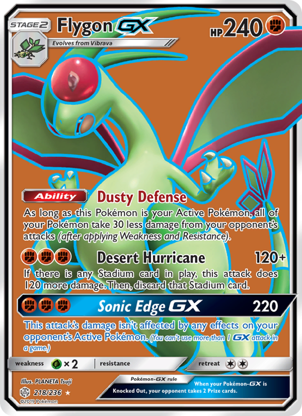 Flygon GX - Pokémon TCG Card