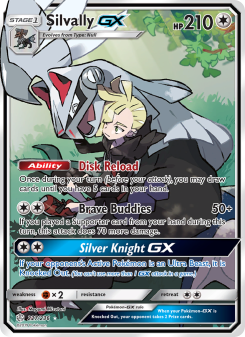 Silvally GX - pokemon TCG Card
