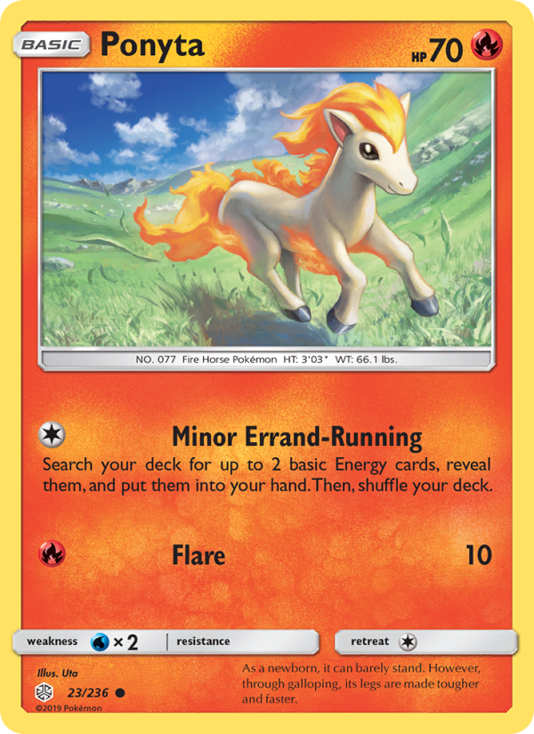 Ponyta - Pokémon TCG Card