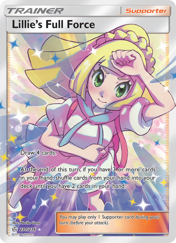 Lillie’s Full Force - Pokémon TCG Card