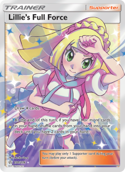 Lillie’s Full Force - pokemon TCG Card