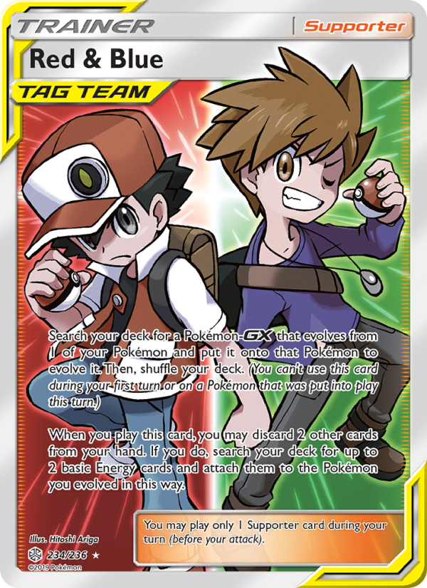 Red & Blue - Pokémon TCG Card