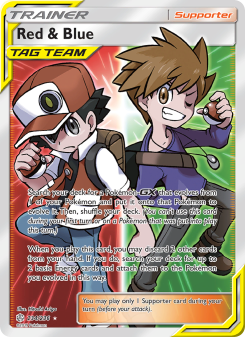 Red & Blue - pokemon TCG Card