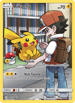 Pikachu - pokemon TCG Card