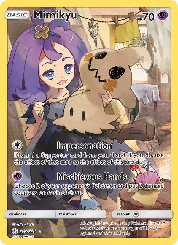 Mimikyu - Pokémon TCG Card