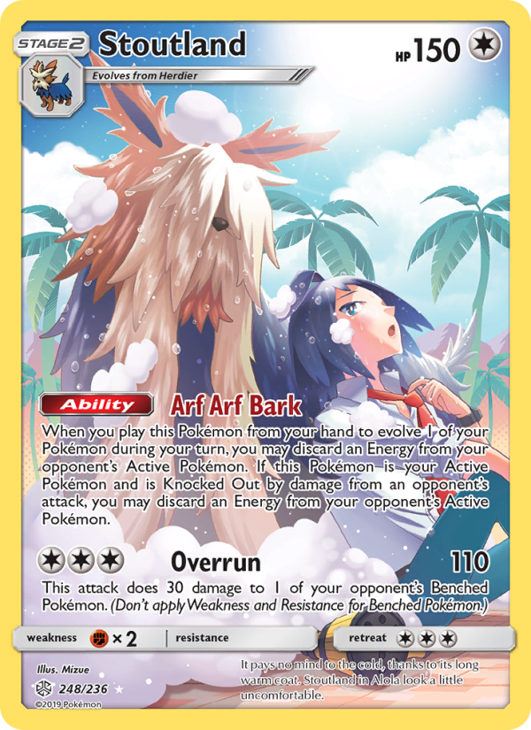 Stoutland - Pokémon TCG Card