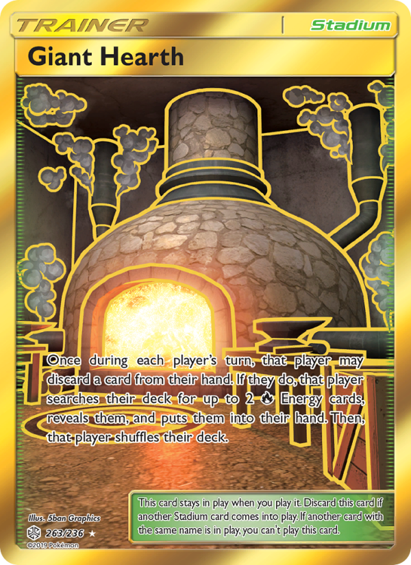 Giant Hearth - Pokémon TCG Card
