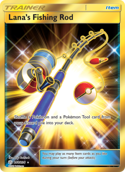 Lana’s Fishing Rod - pokemon TCG Card
