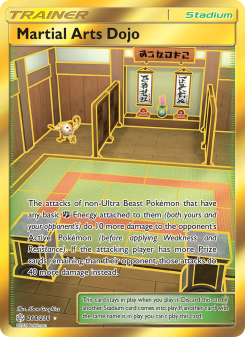 Martial Arts Dojo - pokemon TCG Card