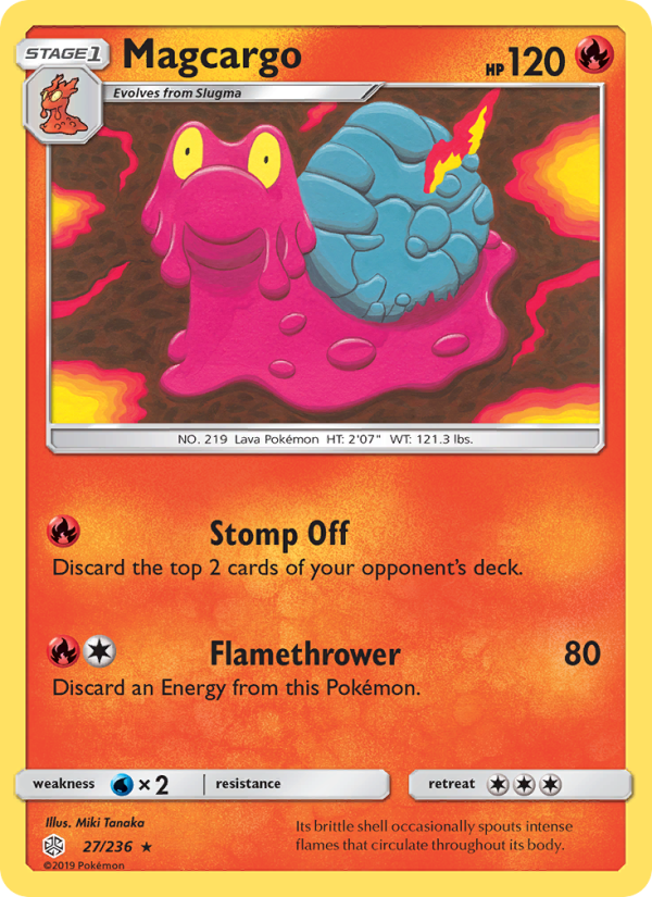 Magcargo - Pokémon TCG Card