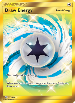 Draw Energy - pokemon TCG Card