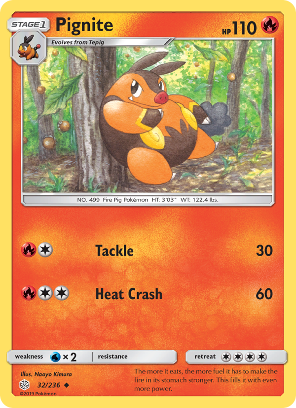 Pignite - Pokémon TCG Card