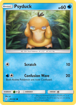 Psyduck - pokemon TCG Card