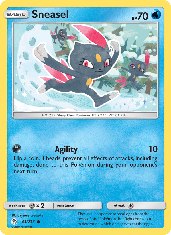Sneasel - Pokémon TCG Card