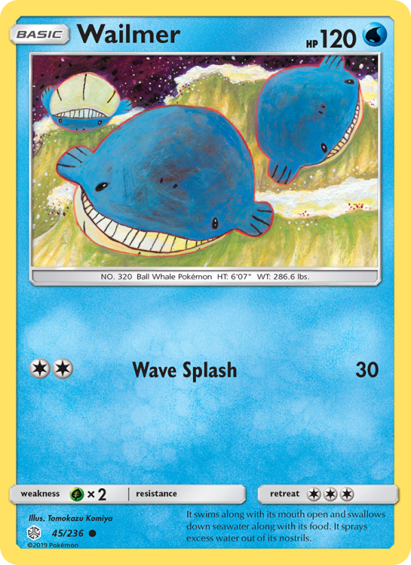 Wailmer - Pokémon TCG Card