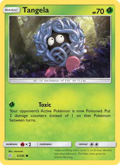 Tangela - pokemon TCG Card