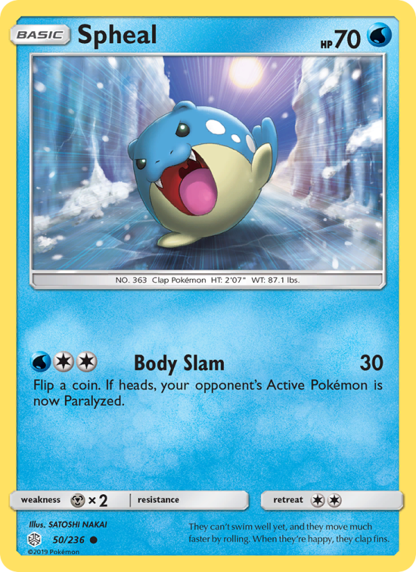 Spheal - Pokémon TCG Card