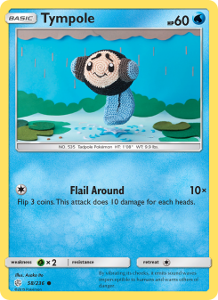 Tympole - pokemon TCG Card