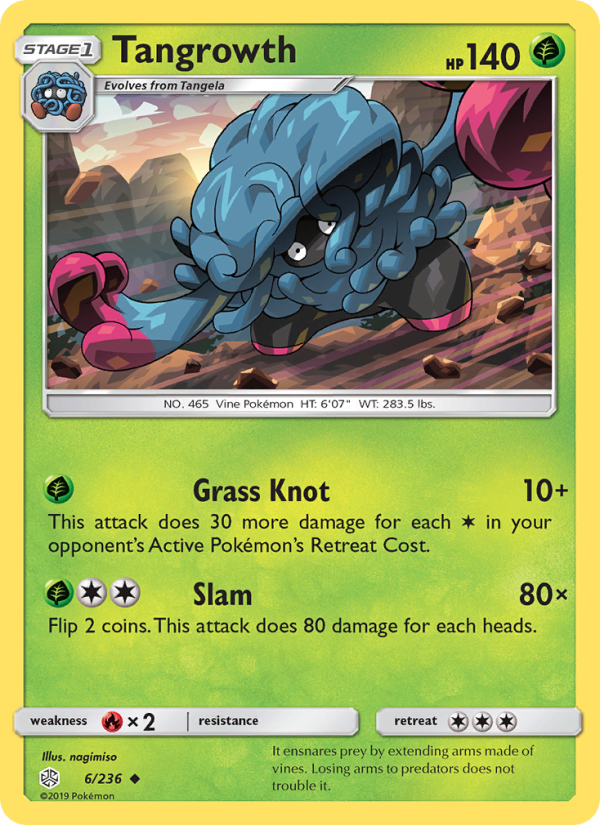 Tangrowth - Pokémon TCG Card