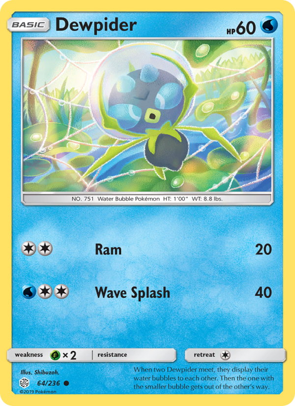 Dewpider - Pokémon TCG Card
