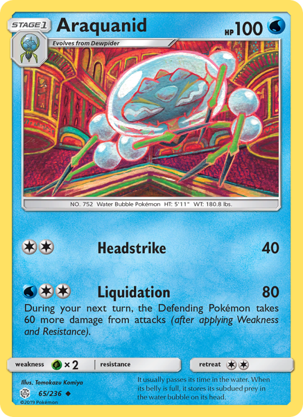 Araquanid - Pokémon TCG Card