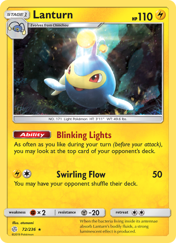 Lanturn - Pokémon TCG Card