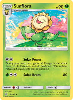 Sunflora - pokemon TCG Card