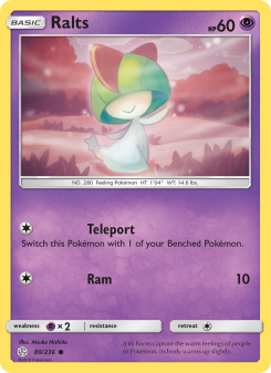 Ralts - pokemon TCG Card