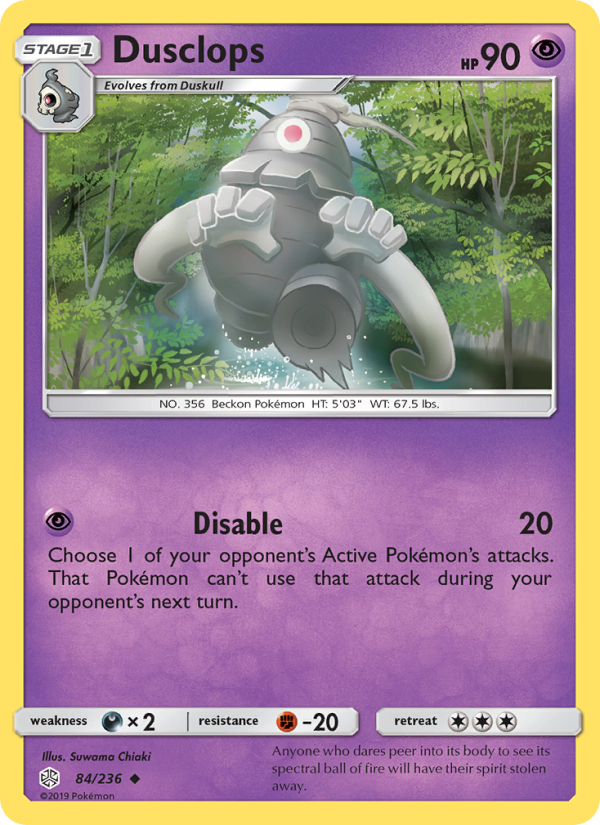 Dusclops - Pokémon TCG Card