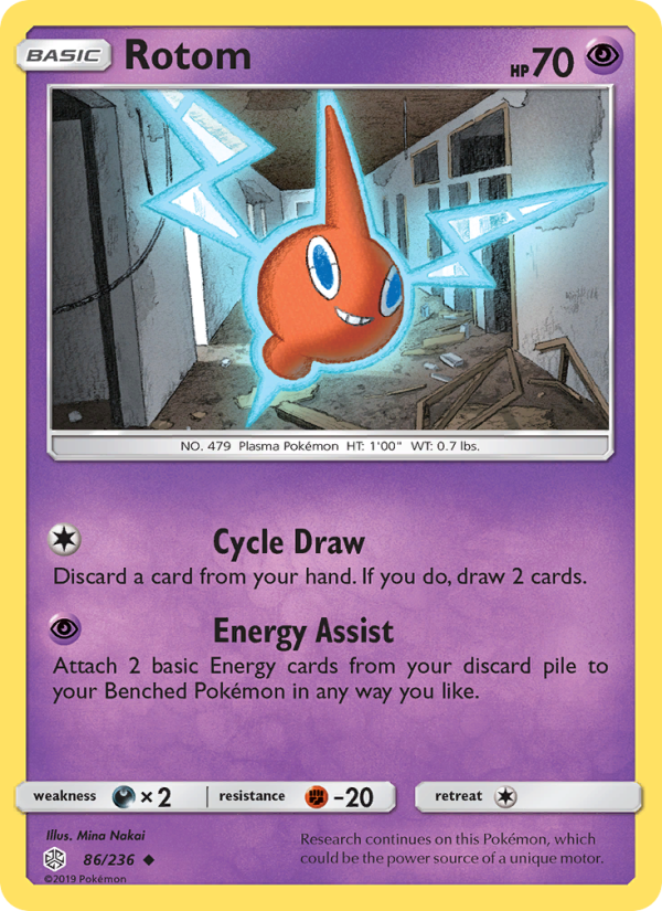 Rotom - Pokémon TCG Card