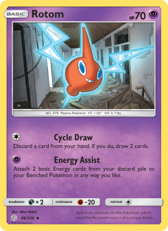 Rotom - pokemon TCG Card