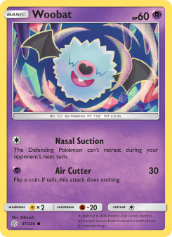 Woobat - pokemon TCG Card