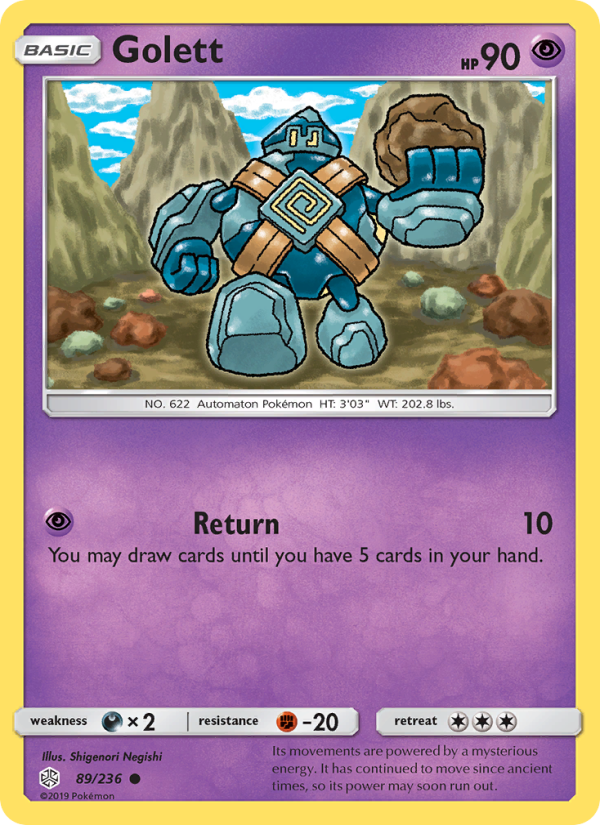 Golett - Pokémon TCG Card