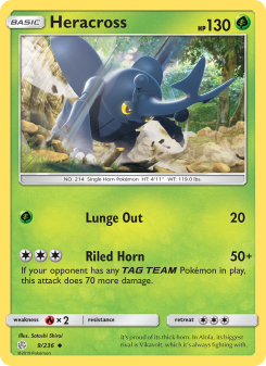 Heracross - pokemon TCG Card