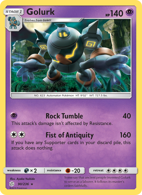 Golurk - Pokémon TCG Card