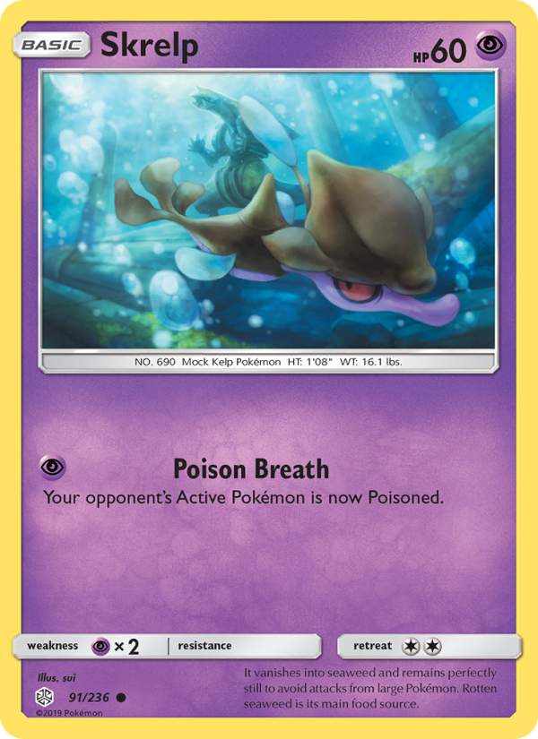 Skrelp - Pokémon TCG Card