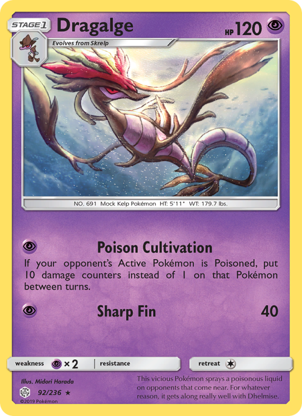 Dragalge - Pokémon TCG Card