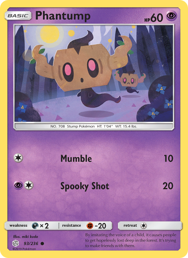 Phantump - Pokémon TCG Card