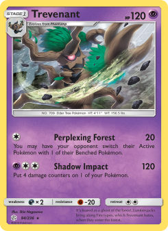 Trevenant - pokemon TCG Card