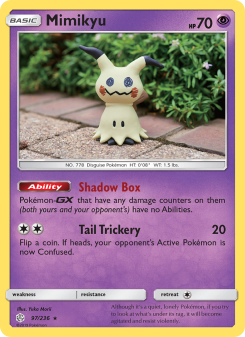 Mimikyu - pokemon TCG Card