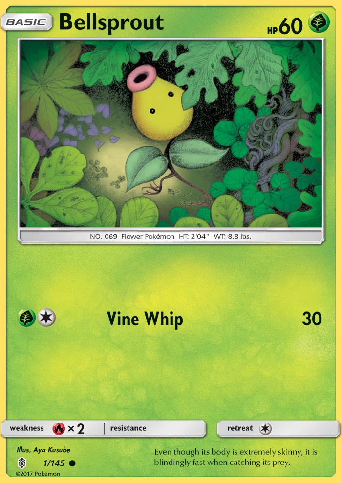Bellsprout - Pokémon TCG Card