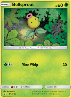 Bellsprout - pokemon TCG Card