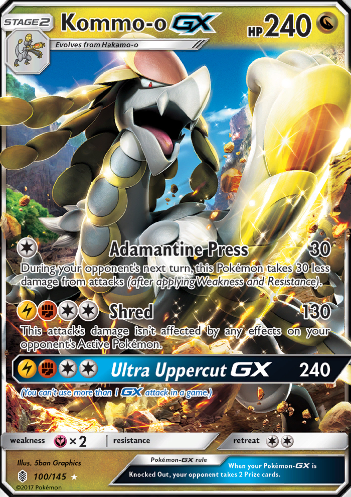 Kommo-o GX - Pokémon TCG Card