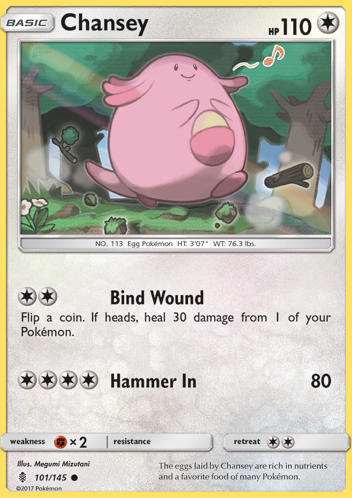 Chansey - Pokémon TCG Card