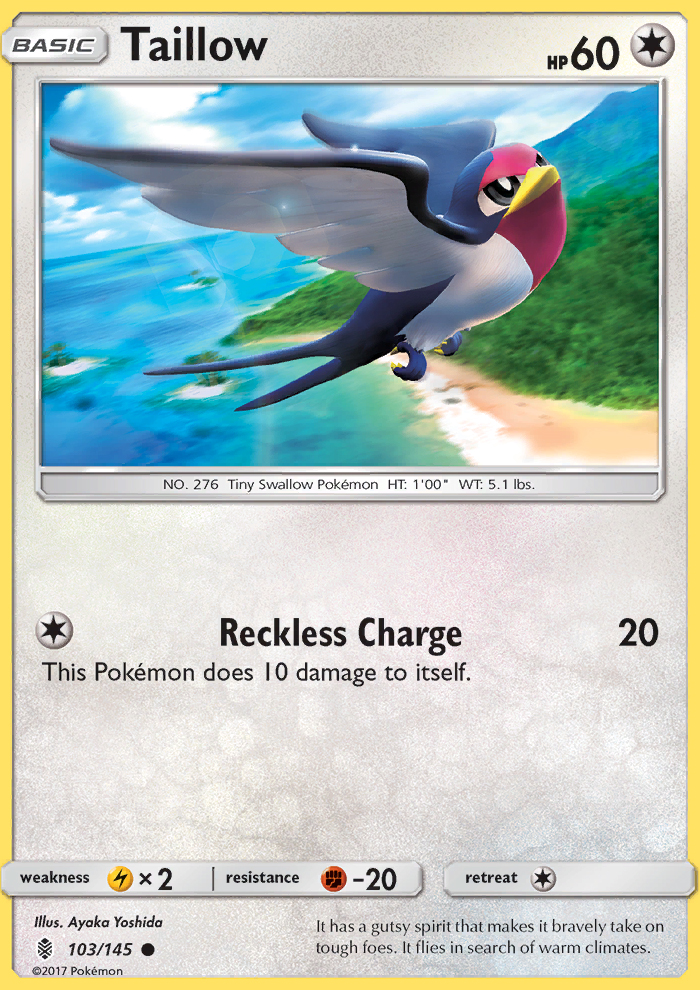 Taillow - Pokémon TCG Card
