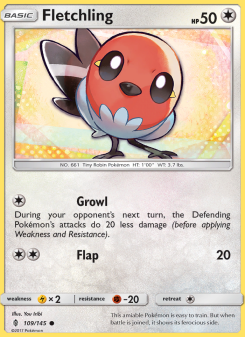 Fletchling - pokemon TCG Card