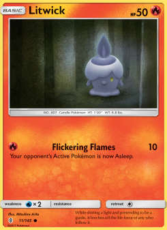 Litwick - pokemon TCG Card