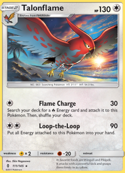 Talonflame - pokemon TCG Card