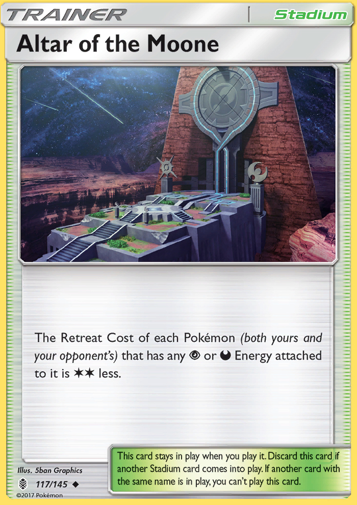 Altar of the Moone - Pokémon TCG Card