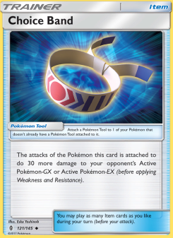 Choice Band - pokemon TCG Card